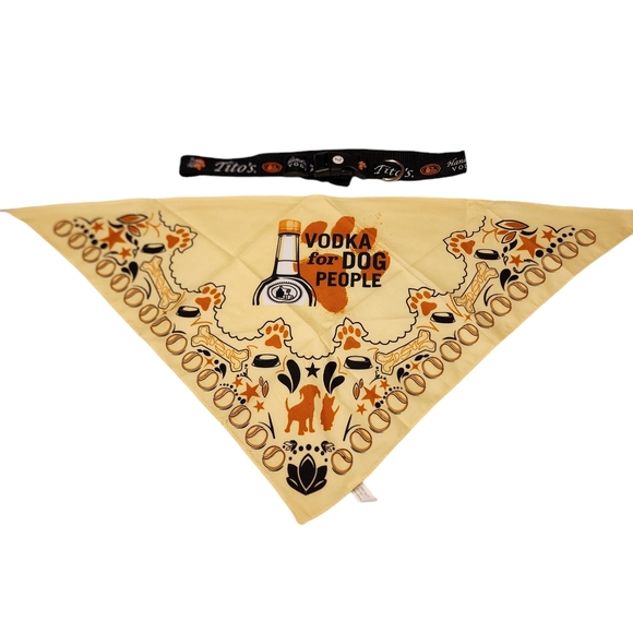 Tito's Dog Collar and Bandana Large - Picture 1 of 6